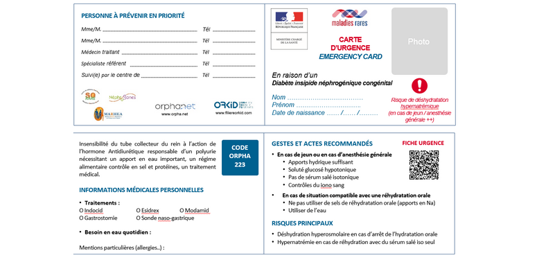 Les cartes urgences font peau neuve !