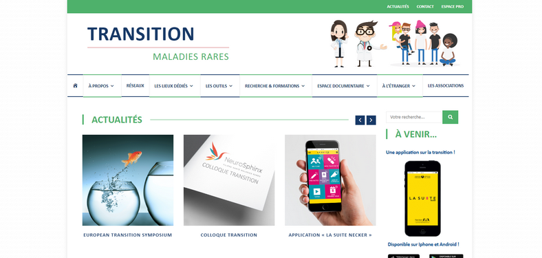 Lancement du site internet « transition maladies rares »