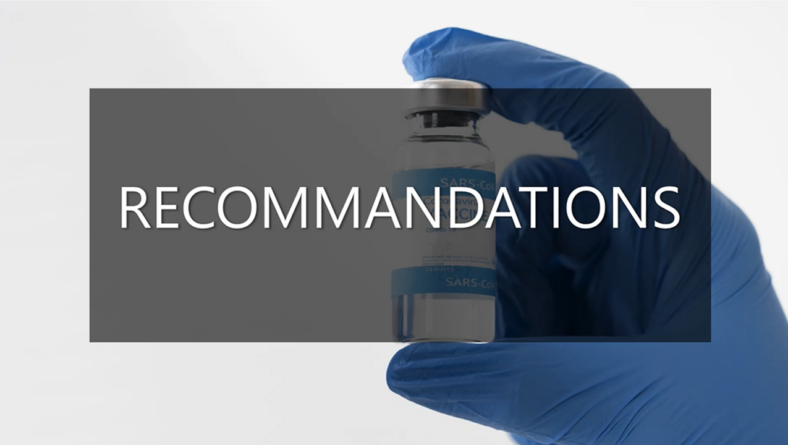 Recommandations vaccination anti-Covid