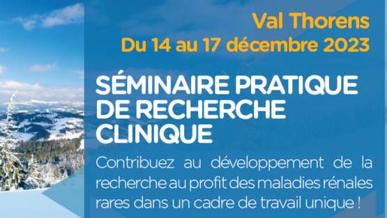 Appel à candidatures : séminaire pratique de recherche clinique 2023
