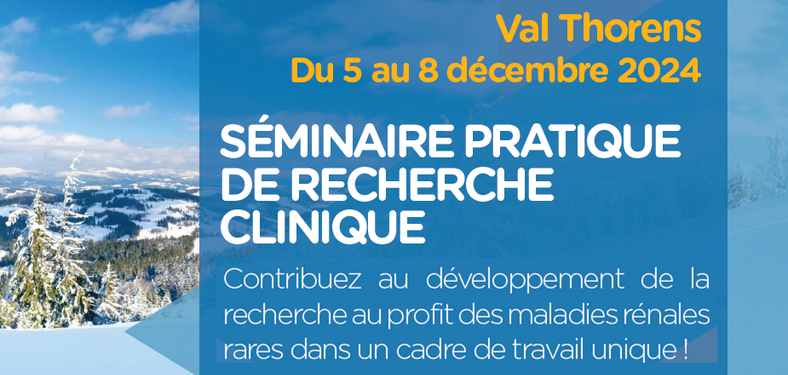 Appel à candidatures : séminaire pratique de recherche clinique 2024