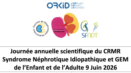Journée annuelle scientifique du CRMR SNI et GEM de l&rsquo;enfant et de l&rsquo;adulte : 9 juin 2026
