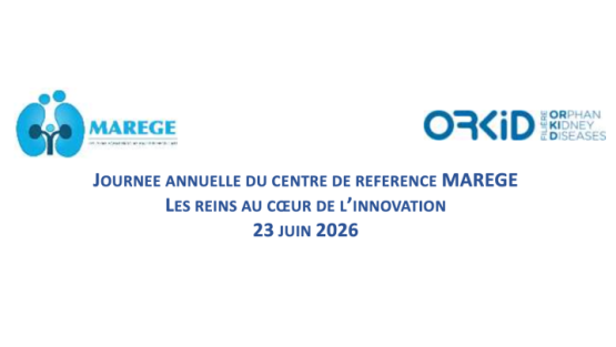 Save the Date: Journée Annuelle du centre de référence maladies rénales rares MAREGE 2026