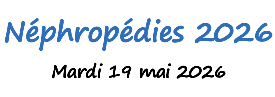 Save the date: Néphropédies 2026